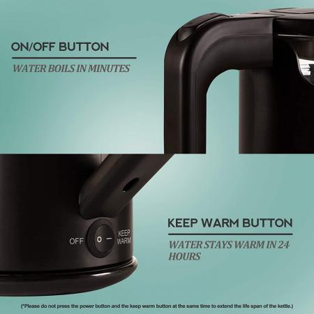 Ấm siêu tốc 2 lớp HAKEN 1500W 1.8L Model HK-ASG06B