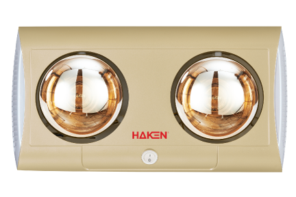 Đèn sưởi nhà tắm 2 bóng HAKEN Model HK-DS02