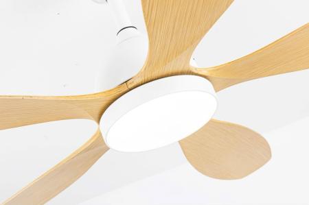 Quạt trần đèn DC 5 cánh HK-QT26 MODEL HK-QT26WB
