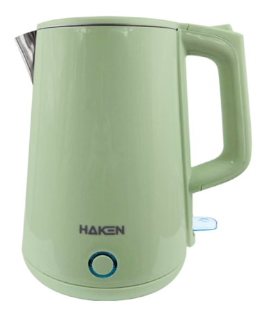 Ấm siêu tốc 2 lớp HAKEN 1500W 1.8L Model HK-ASP03